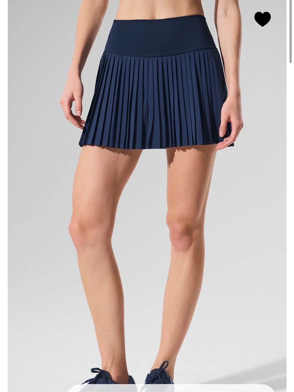 ALO Yoga Navy Grand Slam Tennis Skirt